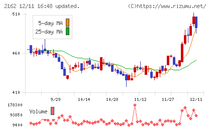 nmsホールディングスチャート