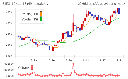 八洲電機チャート