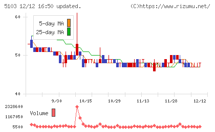 昭和ホールディングスチャート