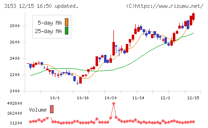 八洲電機チャート
