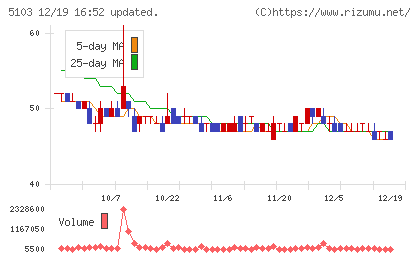 昭和ホールディングスチャート