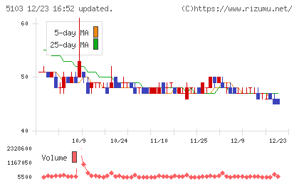 昭和ホールディングスチャート
