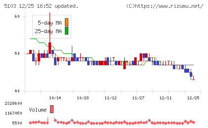 昭和ホールディングスチャート