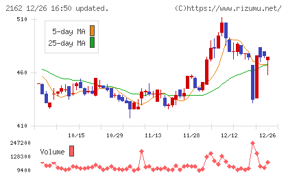 ｎｍｓホールディングスチャート