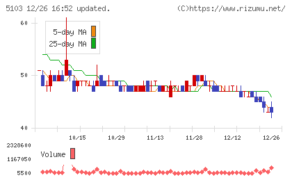 昭和ホールディングスチャート