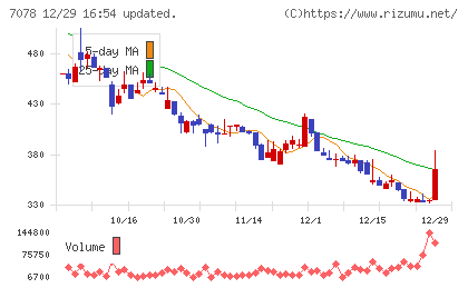 ＩＮＣＬＵＳＩＶＥ　Ｈｏｌｄｉｎｇｓチャート