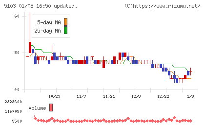 昭和ホールディングスチャート
