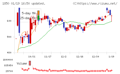 南海辰村建設チャート