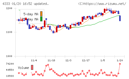 東邦システムサイエンスチャート
