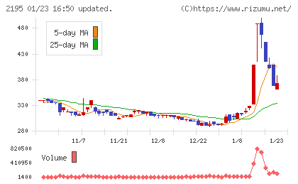 アミタホールディングスチャート
