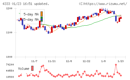 東邦システムサイエンスチャート
