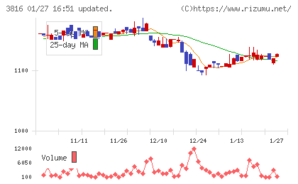 大和コンピューターチャート