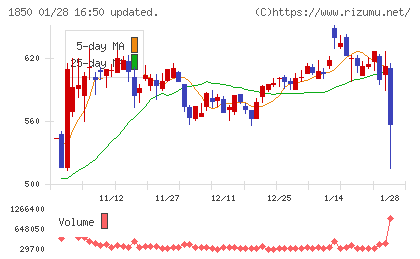 南海辰村建設チャート