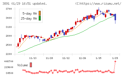 ニッポン高度紙工業チャート