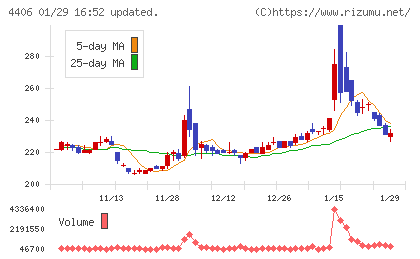 新日本理化チャート