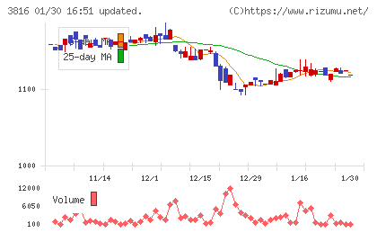 大和コンピューターチャート