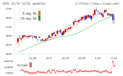 ニッポン高度紙工業チャート