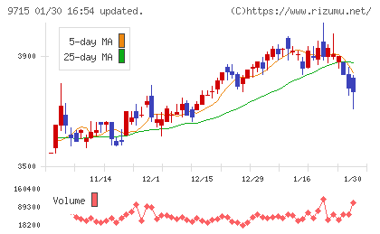 トランスコスモスチャート