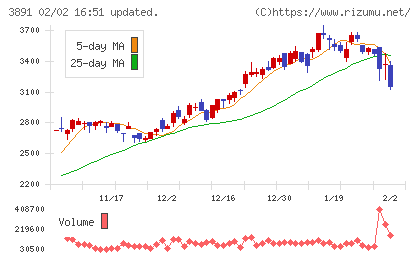 ニッポン高度紙工業チャート