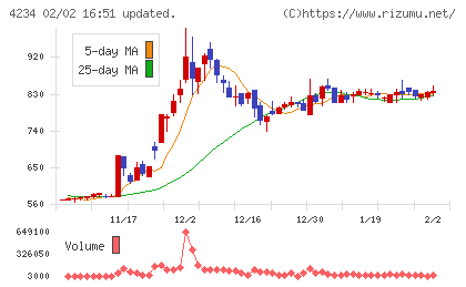 サンエー化研チャート