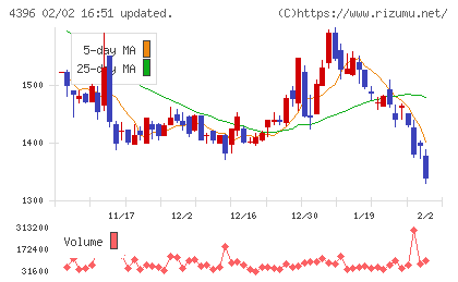 システムサポートホールディングスチャート