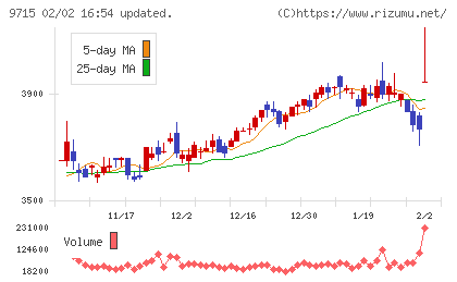 トランスコスモスチャート