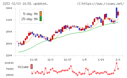 八洲電機チャート