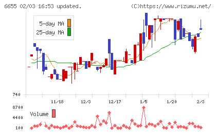 東洋電機チャート