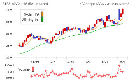 八洲電機チャート