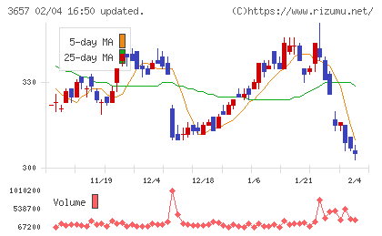 ポールトゥウィンホールディングスチャート