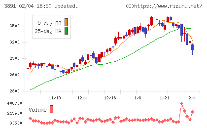 ニッポン高度紙工業チャート