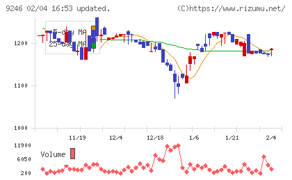 プロジェクトホールディングスチャート