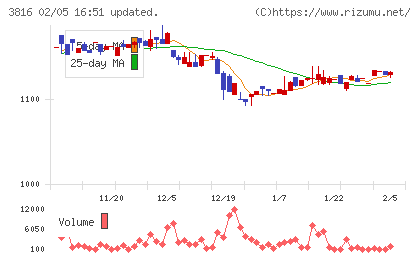 大和コンピューターチャート