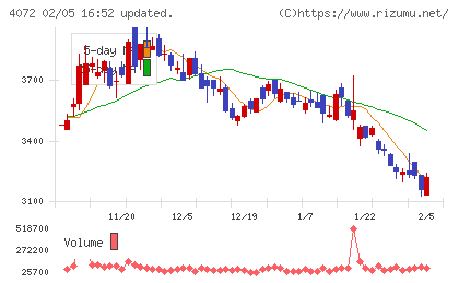 電算システムホールディングスチャート