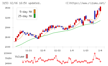 八洲電機チャート
