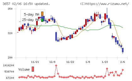 ポールトゥウィンホールディングスチャート
