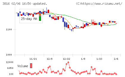 大和コンピューターチャート