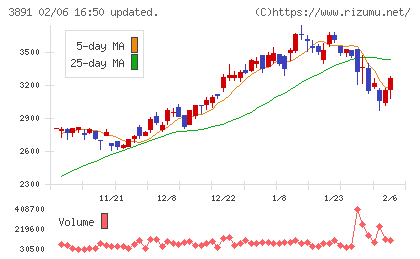 ニッポン高度紙工業チャート