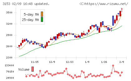 八洲電機チャート