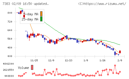 ネットプロテクションズホールディングスチャート