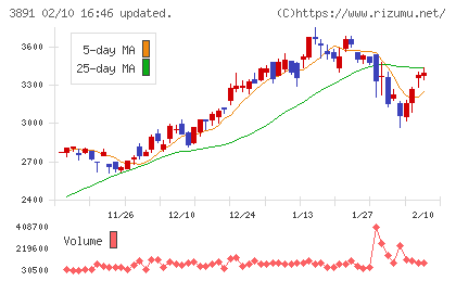ニッポン高度紙工業チャート
