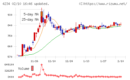 サンエー化研チャート