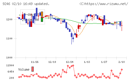 プロジェクトホールディングスチャート