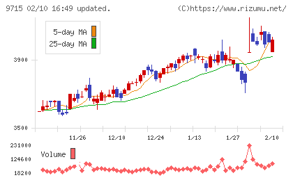 トランスコスモスチャート