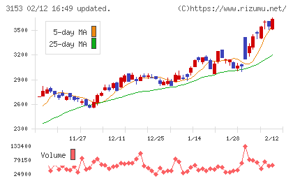 八洲電機チャート
