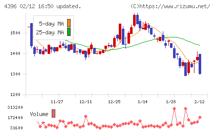 システムサポートホールディングスチャート