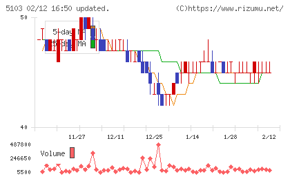 昭和ホールディングスチャート