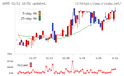 東洋電機チャート