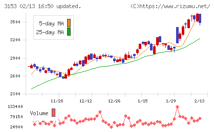 八洲電機チャート
