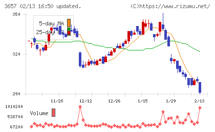 ポールトゥウィンホールディングスチャート